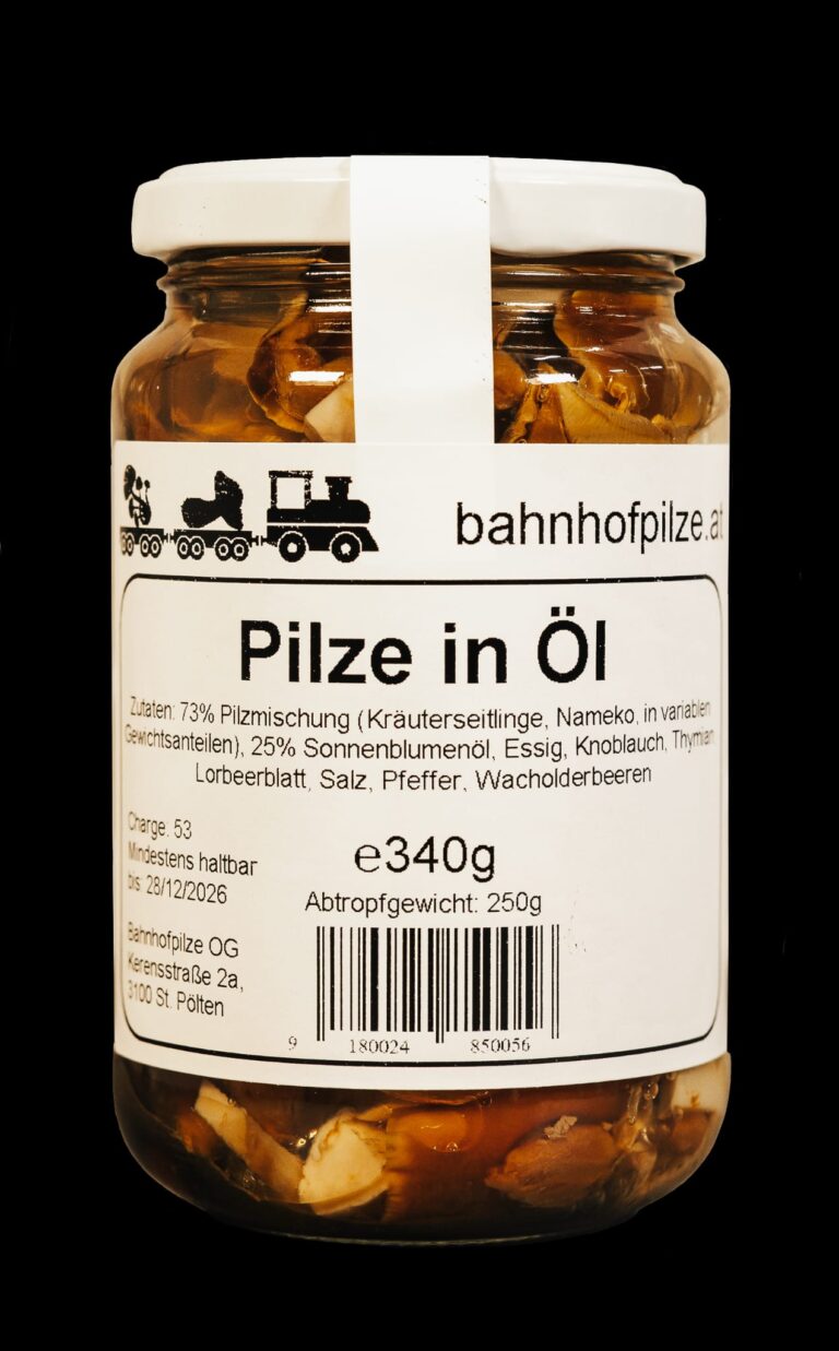 Pilze in Öl von Bahnhofpilze
